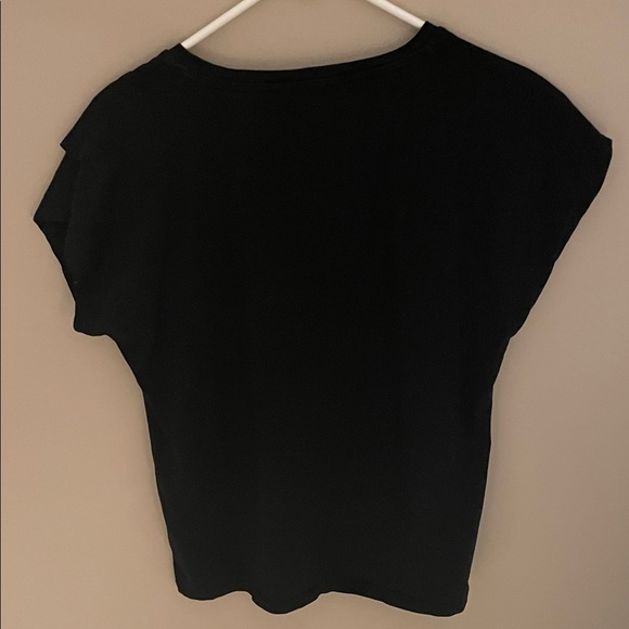 Accouchée Crossover Short Sleeve Cotton Maternity/Nursing Top - Picture 4 of 8